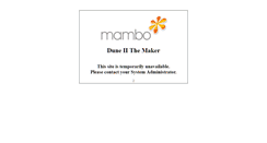 Desktop Screenshot of d2tm.duneii.com
